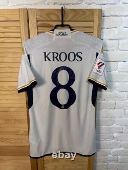 Kroos Real Madrid Authentic Jersey Home Football Shirt 23 Adidas Camiseta Men S