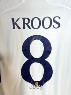Kroos Real Madrid Authentic Jersey Home Football Shirt 23 Adidas Camiseta Men S