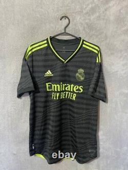 Kroos Real Madrid Third football shirt Jersey Adidas Authentic Mens Size L