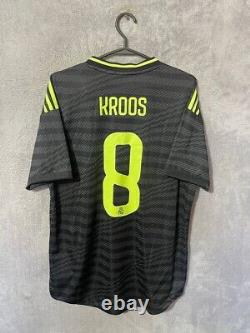 Kroos Real Madrid Third football shirt Jersey Adidas Authentic Mens Size L