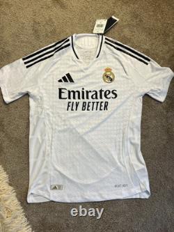 Kylian Mbappe Real Madrid Adidas Authentic Home Shirt 2024/25 NWT M
