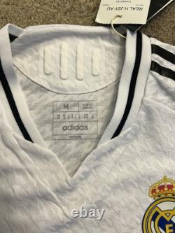 Kylian Mbappe Real Madrid Adidas Authentic Home Shirt 2024/25 NWT M
