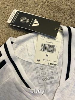 Kylian Mbappe Real Madrid Adidas Authentic Home Shirt 2024/25 NWT M