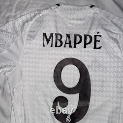 Kylian Mbappe Real Madrid Adidas Home Shirt 2024/25 NWT Medium