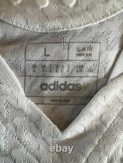 Kylian Mbappe Real Madrid Home Soccer Jersey Adidas Authentic 24/25 Size L