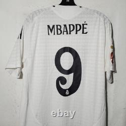 Kylian Mbappe Real Madrid Jersey Mens XL Slim Fit Adidas 23-24 1st Season #9 NWT