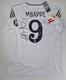 Kylian Mbapp&eacute; Real Madrid jersey 2025 Hand Signed WithCOA+Free shipping world wide