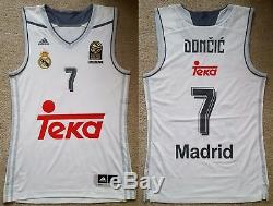 LUKA DONCIC Real Madrid Jersey Camiseta Canotta Trikot Basketball 2015/16 size M