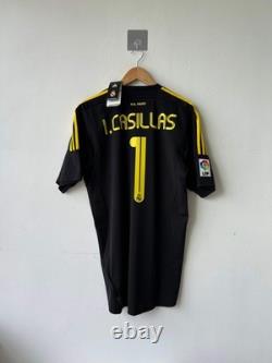 (L) Real Madrid 2011-12 GK Away Shirt I. Casillas #1 (NEW) Original Jersey Kit