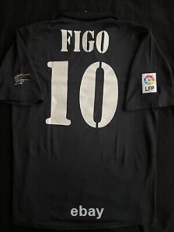 Luis Figo Real Madrid Centenary 2001/02 Adidas Jersey Size Medium