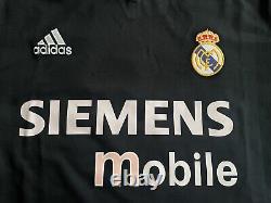 Luis Figo Real Madrid Centenary 2001/02 Adidas Jersey Size Medium