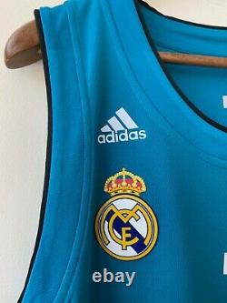 Luka Doncic Real Madrid 2017/18 Euroleague Adidas Jersey Green Original Tags New