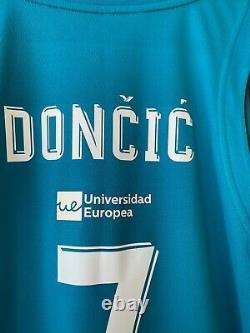 Luka Doncic Real Madrid 2017/18 Euroleague Adidas Jersey Green Original Tags New