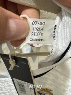 Luka Modric #10 Men's XL Adidas Real Madrid Home Authentic Jersey L/S