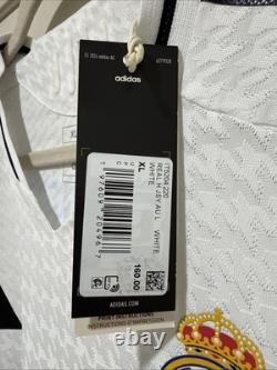 Luka Modric #10 Men's XL Adidas Real Madrid Home Authentic Jersey L/S