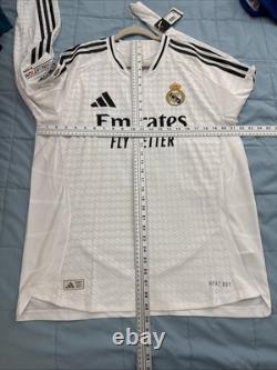 Luka Modric #10 Men's XL Adidas Real Madrid Home Authentic Jersey L/S