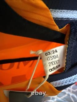 Luka Modric #10 Mens MEDIUM Adidas Real Madrid Away Authentic Jersey Long Sleev