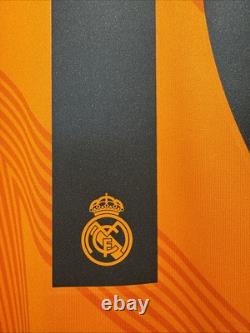 Luka Modric #10 Mens MEDIUM Adidas Real Madrid Away Authentic Jersey Long Sleev