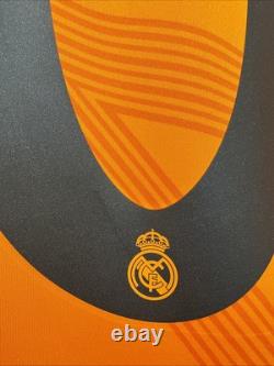 Luka Modric #10 Mens MEDIUM Adidas Real Madrid Away Authentic Jersey Long Sleev