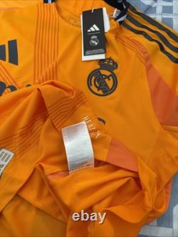 Luka Modric #10 Mens MEDIUM Adidas Real Madrid Away Authentic Jersey Long Sleev