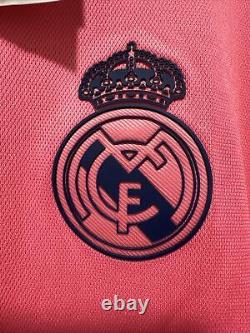 Luka Modric #10 Mens MEDIUM Real Madrid Away Pink Jersey Champions League