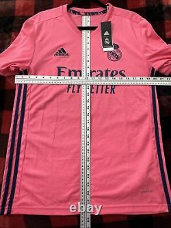 Luka Modric #10 Mens MEDIUM Real Madrid Away Pink Jersey Champions League