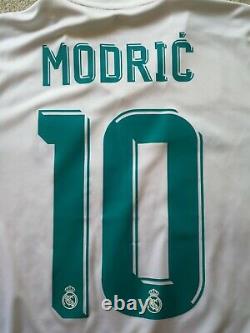 Luka Modric 17/18 Real Madrid UCL Home Jersey