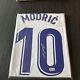 Luka Modric Signed Real Madrid Home Soccer Jersey #10 Beckett COA Adidas M