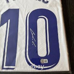 Luka Modric Signed Real Madrid Home Soccer Jersey #10 Beckett COA Adidas M