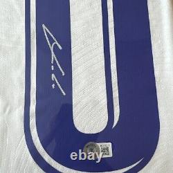 Luka Modric Signed Real Madrid Home Soccer Jersey #10 Beckett COA Adidas M