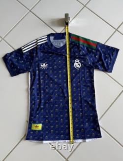 Luxe Collab Real Madrid Ronaldo #7 Short Sleeve Blue Fan Jersey