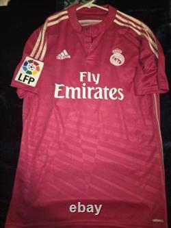 MATCH ISSUED 2014/15 Real Madrid Benzema #9 Adizero Player Version Jersey Sz 10