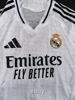 MBAPPE REAL MADRID 2024/2025 HOME JERSEY, Player Version Mens Mediun