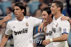 (MED) BNWT Real Madrid 2010/11 Home Jersey Shirt 10/11 3rd Kit Ronaldo Era Bwin