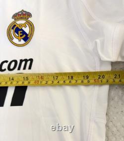 (MED) BNWT Real Madrid 2010/11 Home Jersey Shirt 10/11 3rd Kit Ronaldo Era Bwin