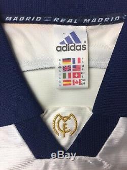 MIJATOVIC #8 Real Madrid Home Football Shirt Jersey 1998-2000 (L)
