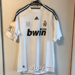 MINT Cristiano Ronaldo 9 M REAL MADRID 2009 2010 Home Jersey Camiseta Shirt