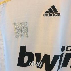 MINT Cristiano Ronaldo 9 M REAL MADRID 2009 2010 Home Jersey Camiseta Shirt