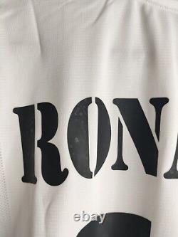 MINT Ronaldo 11 L REAL MADRID 2002 2003 Home Jersey Camiseta Shirt Brazil