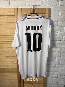 MODRIC #10 REAL MADRID JERSEY HOME FOOTBALL SHIRT 2022 2023 ADIDAS MENS sz XXL