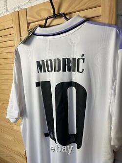 MODRIC #10 REAL MADRID JERSEY HOME FOOTBALL SHIRT 2022 2023 ADIDAS MENS sz XXL