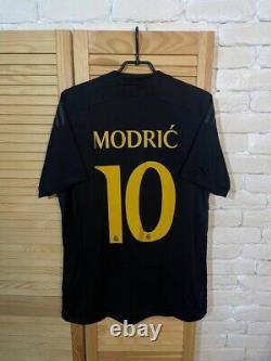 MODRIC #10 REAL MADRID JERSEY THIRD FOOTBALL SOCCER SHIRT ADIDAS MEN sz L