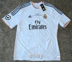 MODRIC #19 REAL MADRID Official Home Jersey Soccer Size XL 2014