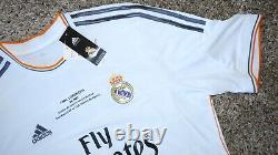 MODRIC #19 REAL MADRID Official Home Jersey Soccer Size XL 2014