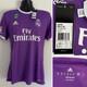 (M) BNWT Real Madrid 2016/17 Away Jersey Shirt 16/17 Kit Ronaldo Era 2017 Purple