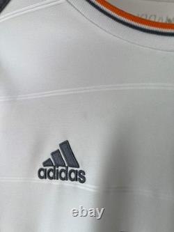 (M) Real Madrid 2013-14 Home Long Sleeve Shirt Ronaldo #7 Original Jersey Kit