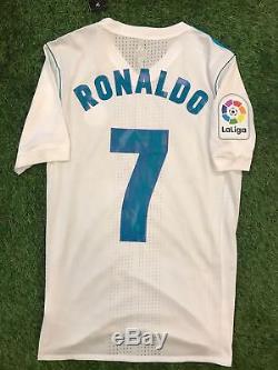 Maglia Adidas Authentic Match Worn Camiseta Jersey Real Madrid Ronaldo 7 Home 7