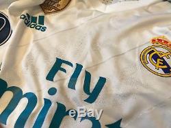 Maglia Adidas Authentic Player Version Camiseta Jersey Real Madrid Modric Home 7