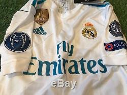 Maglia Adidas Authentic Player Version Camiseta Jersey Real Madrid Modric Home 7