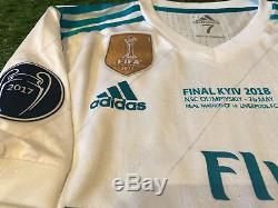 Maglia Adidas Authentic Player Version Final Kyiv Jersey Real Madrid Modric Home